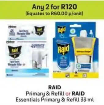 Makro RAID Primary & Refill or RAID Essentials Primary & Refill offer