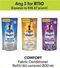 Makro COMFORT Fabric Conditioner Refill offer