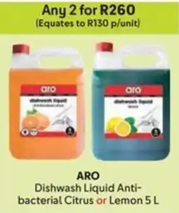 Makro ARO Dishwash Liquid Anti-bacterial Citrus or Lemon offer