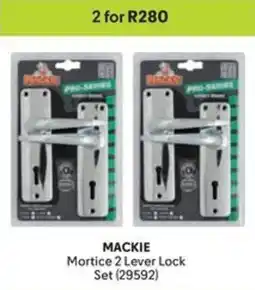 Makro MACKIE Mortice 2 Lever Lock Set offer