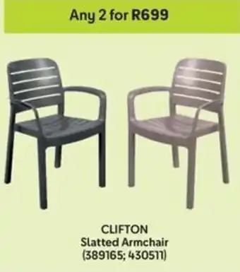 Makro CLIFTON Slatted Armchair offer