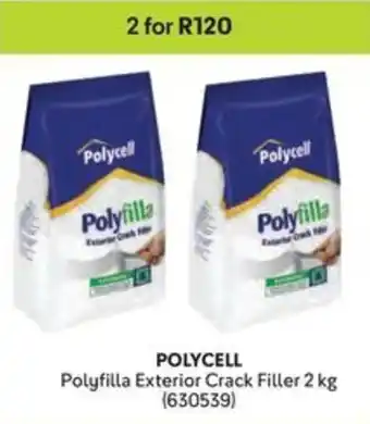Makro POLYCELL Polyfilla Exterior Crack Filler offer