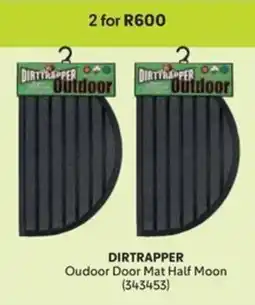 Makro DIRTRAPPER Oudoor Door Mat Half Moon offer