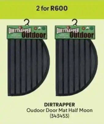 Makro DIRTRAPPER Oudoor Door Mat Half Moon offer