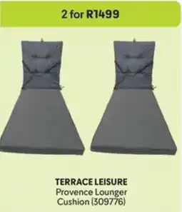 Makro TERRACE LEISURE Provence Lounger Cushion offer