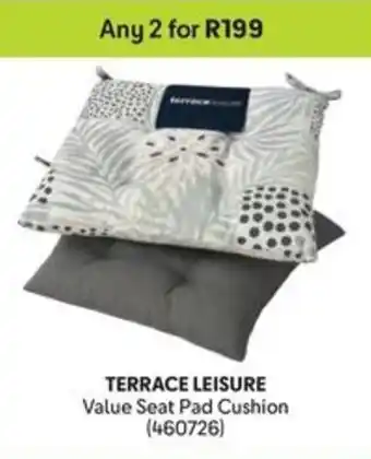 Makro TERRACE LEISURE Value Seat Pad Cushion offer