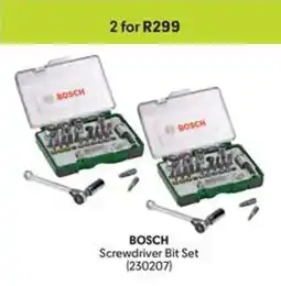 Makro BOSCH Screwdriver Bit Set offer