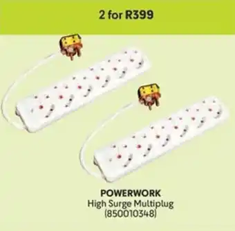 Makro Powerwork High Surge Multiplug offer