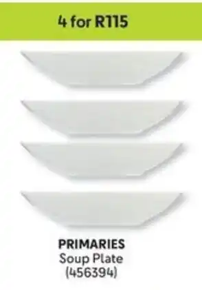 Makro PRIMARIES Soup Plate offer