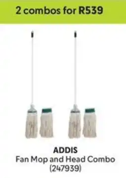Makro ADDIS Fan Mop and Head Combo offer