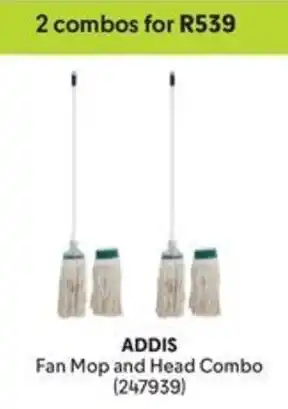 Makro ADDIS Fan Mop and Head Combo offer