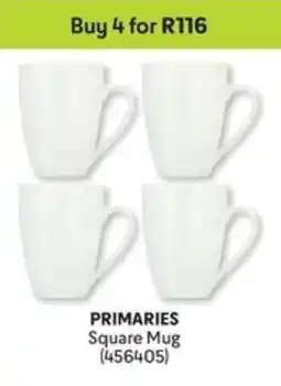 Makro PRIMARIES Square Mug offer