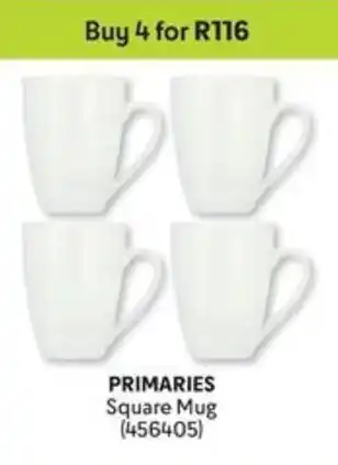 Makro PRIMARIES Square Mug offer