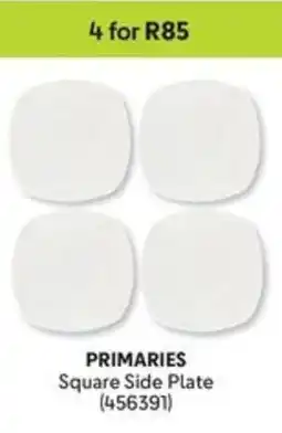 Makro PRIMARIES Square Side Plate offer
