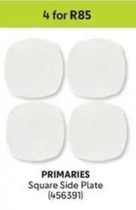 Makro PRIMARIES Square Side Plate offer