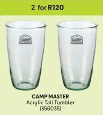 Makro CAMP MASTER Acrylic Tall Tumbler offer