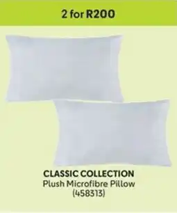 Makro CLASSIC COLLECTION Plush Microfibre Pillow offer