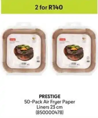 Makro PRESTIGE Air Fryer Paper Liners offer