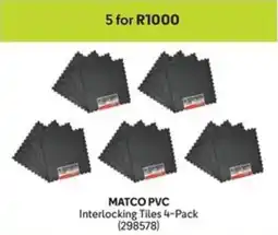 Makro MATCO PVC Interlocking Tiles offer