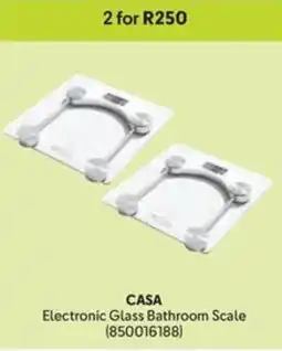 Makro CASA Electronic Glass Bathroom Scale offer