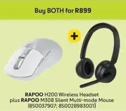 Makro Buy both for R899 offer