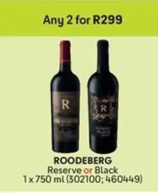 Makro ROODEBERG Reserve or Black offer
