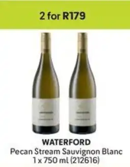 Makro WATERFORD Pecan Stream Sauvignon Blanc offer