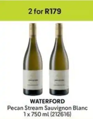 Makro WATERFORD Pecan Stream Sauvignon Blanc offer