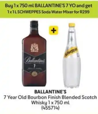 Makro BALLANTINE'S 7 Year Old Bourbon Finish Blended Scotch Whisky offer