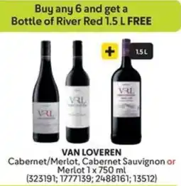 Makro VAN LOVEREN Cabernet/ Merlot, Cabernet Sauvignon or Merlot offer