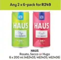 Makro HAUS Rosato, Secco or Hugo offer