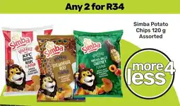 Game Simba Potato Chips Assorted offer