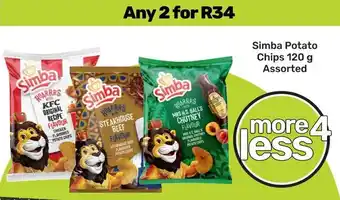 Simba Potato Chips Assorted
