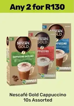 Game Nescafé Gold Cappuccino Assorted offer