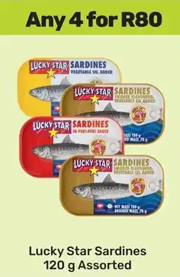 Game Lucky Star Sardines Assorted offer