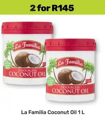 Game La Familia Coconut Oil offer