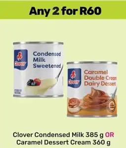 Game Clover Condensed Milk OR Caramel Dessert Cream offer