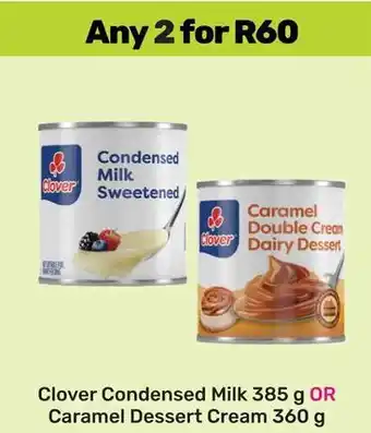 Game Clover Condensed Milk OR Caramel Dessert Cream offer