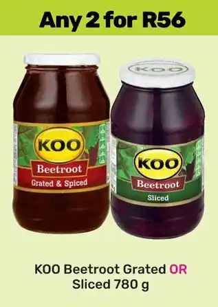 Game KOO Beetroot Grated OR Sliced offer