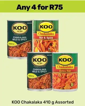 Game KOO Chakalaka Assorted offer