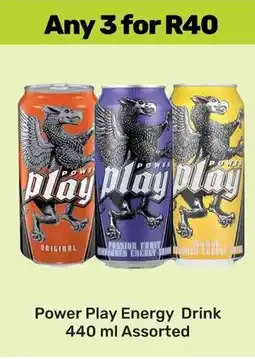 Game Power Play Energy Drink Assorted offer