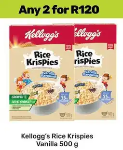 Game Kellogg's Rice Krispies Vanilla offer