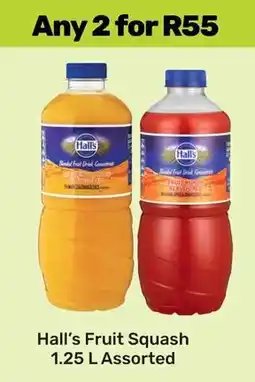 Game Hall's Fruit Squash Assorted offer