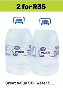 Game Great Value Still Water offer