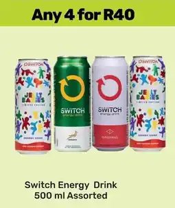 Game Switch Energy Drink Assorted offer