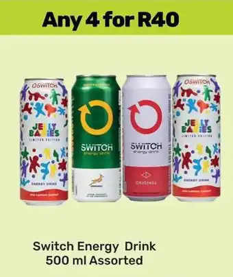 Game Switch Energy Drink Assorted offer