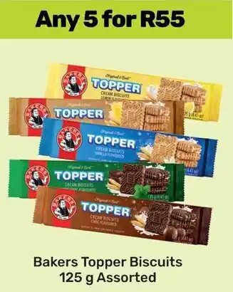 Game Bakers Topper Biscuits Assorted offer