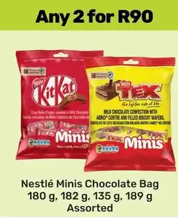 Game Nestlé Minis Chocolate Bag Assorted offer