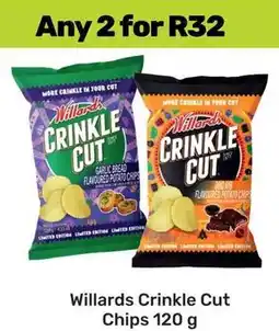 Game Willards Crinkle Cut Chips offer
