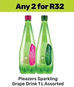 Game Pleazers Sparkling Grape Drink Assorted offer